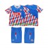 Camisola AFC Ajax 1989 1990 Retro Criança Equipamento Segundo Manga Comprida